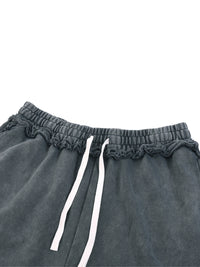 Unisex Mineral Wash Raw Edge Shorts | shorts men,shorts women,shorts,short sleeve button down,short sleeve tops for women