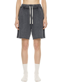 Unisex Mineral Wash Raw Edge Shorts | shorts men,shorts women,shorts,short sleeve button down,short sleeve tops for women