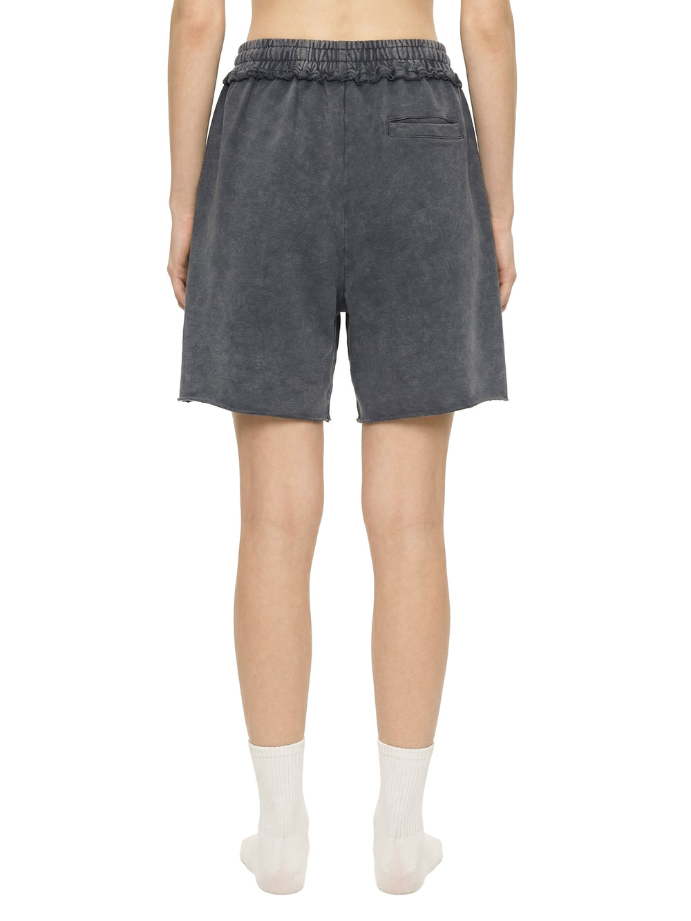 Unisex Mineral Wash Raw Edge Shorts | shorts men,shorts women,shorts,short sleeve button down,short sleeve tops for women