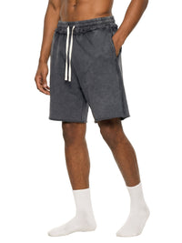 Unisex Mineral Wash Raw Edge Shorts | shorts men,shorts women,shorts,short sleeve button down,short sleeve tops for women