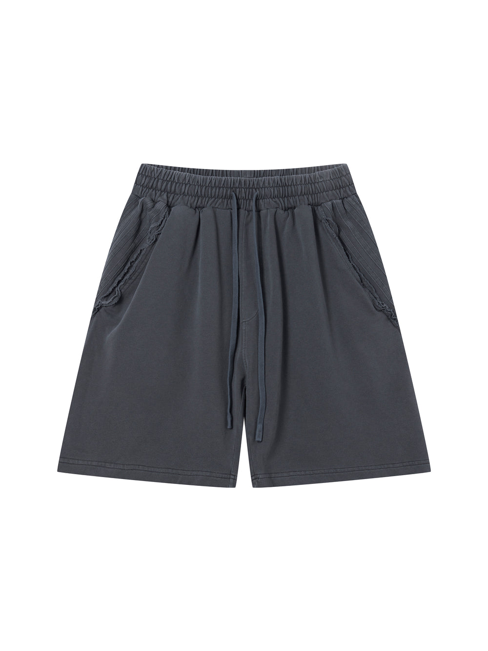 Unisex Vintage Wash Raw Edge Shorts | shorts men,shorts women,shorts,short sleeve button down,short sleeve tops for women
