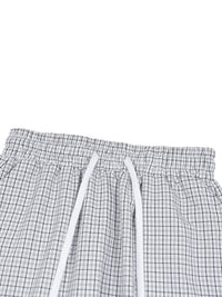 Unisex Plaid Loose Capri Shorts | shorts men,shorts women,shorts,short sleeve button down,short sleeve tops for women