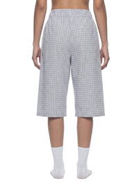 Unisex Plaid Loose Capri Shorts | shorts men,shorts women,shorts,short sleeve button down,short sleeve tops for women