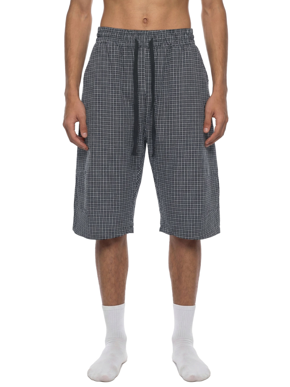 Unisex Plaid Loose Capri Shorts | shorts men,shorts women,shorts,short sleeve button down,short sleeve tops for women