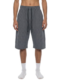 Unisex Plaid Loose Capri Shorts | shorts men,shorts women,shorts,short sleeve button down,short sleeve tops for women