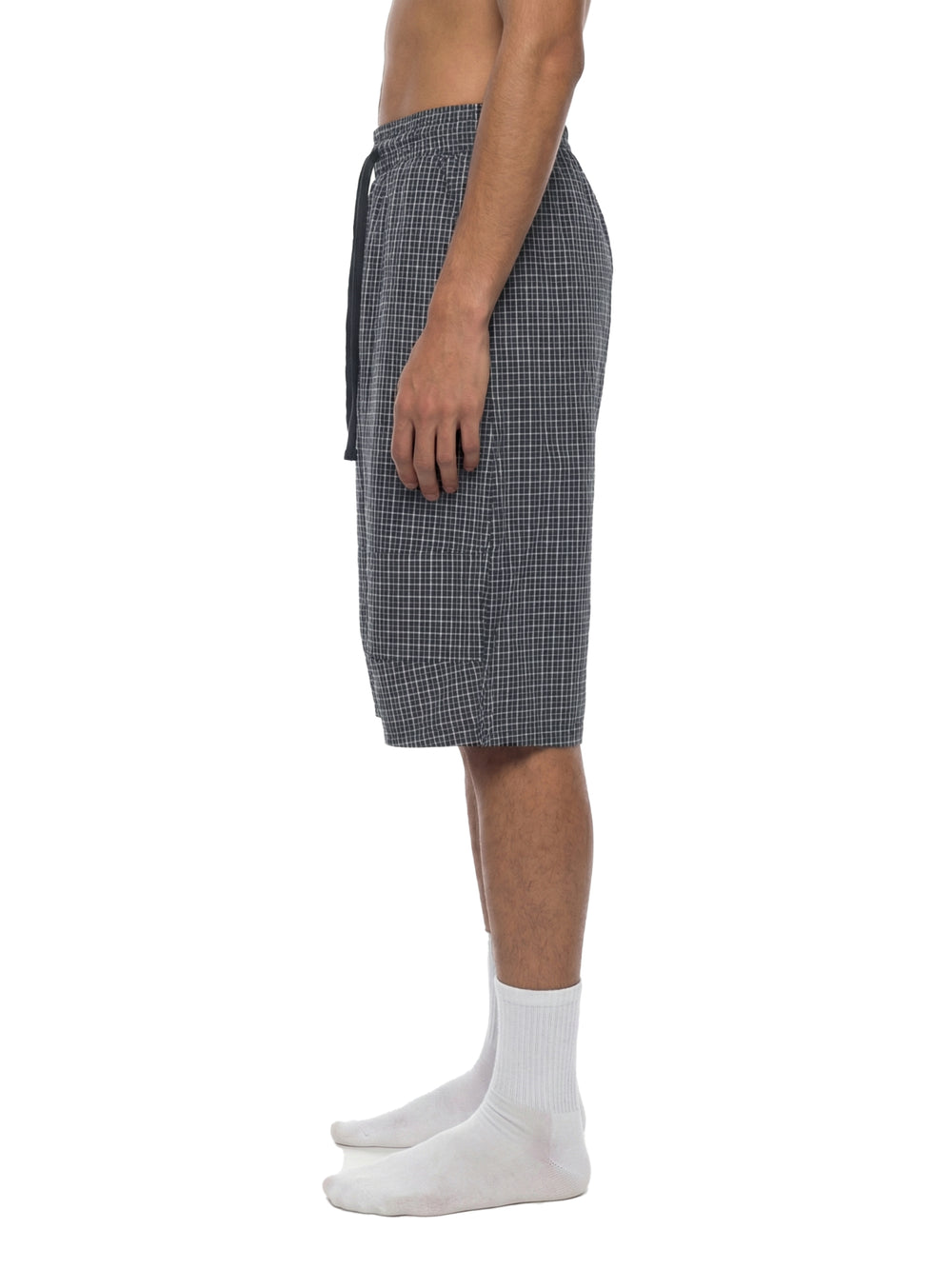 Unisex Plaid Loose Capri Shorts | shorts men,shorts women,shorts,short sleeve button down,short sleeve tops for women