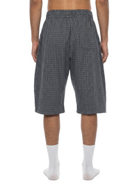 Unisex Plaid Loose Capri Shorts | shorts men,shorts women,shorts,short sleeve button down,short sleeve tops for women