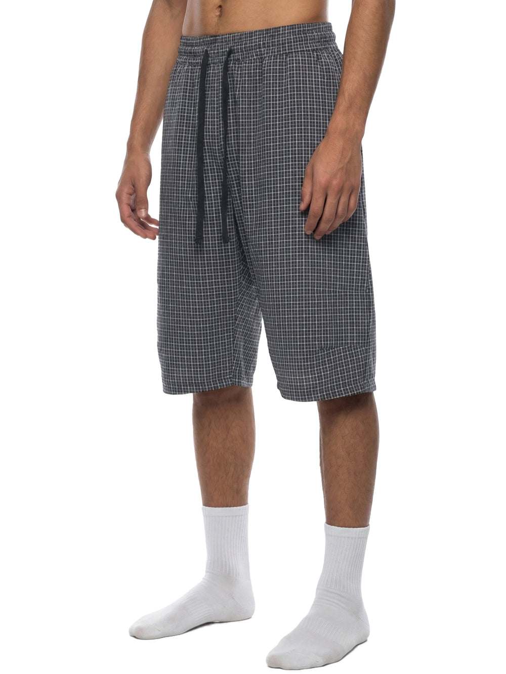 Unisex Plaid Loose Capri Shorts | shorts men,shorts women,shorts,short sleeve button down,short sleeve tops for women