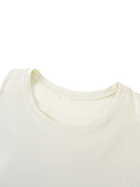 Men's Solid Color Crewneck Tank Top