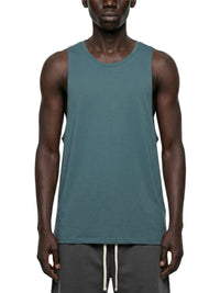Men's Solid Color Crewneck Tank Top