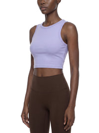Women's Tight Crewneck Crop Tank Top | tank top,tank top ,tank tops women,tank top with built in bra,tank tops women y2k