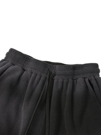 Unisex Sunfade Waffle Raw Hem Shorts | shorts men,shorts women,shorts,short sleeve button down,short sleeve tops for women