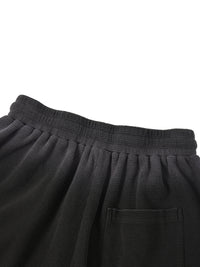 Unisex Sunfade Waffle Raw Hem Shorts | shorts men,shorts women,shorts,short sleeve button down,short sleeve tops for women