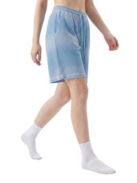 Unisex Sunfade Waffle Raw Hem Shorts | shorts men,shorts women,shorts,short sleeve button down,short sleeve tops for women