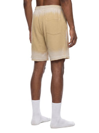 Unisex Sunfade Waffle Raw Hem Shorts | shorts men,shorts women,shorts,short sleeve button down,short sleeve tops for women