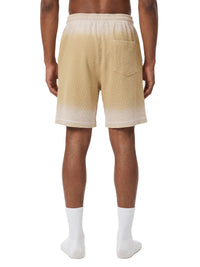 Unisex Sunfade Waffle Raw Hem Shorts | shorts men,shorts women,shorts,short sleeve button down,short sleeve tops for women