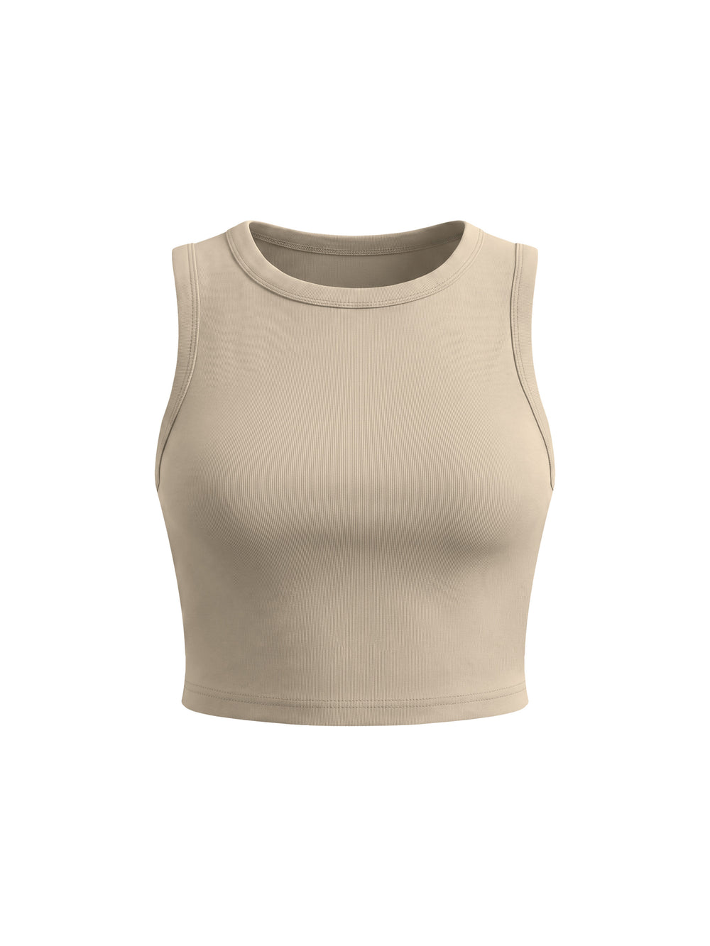 Women's Tight Crewneck Crop Tank Top | tank top,tank top ,tank tops women,tank top with built in bra,tank tops women y2k
