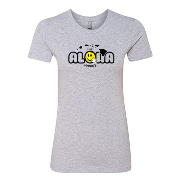 Women’s “Live Aloha Hawai’i” Graphic T-Shirt – Soft, Stylish & Island-Inspired