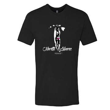 North Shore Hawaii Men’s Graphic T-Shirt – Surf-Inspired Island Style