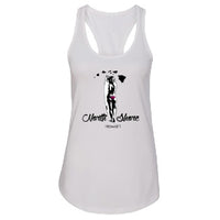 North Shore Hawai'i Women's Racerback Tank Top – Surf Girl Silhouette Design
